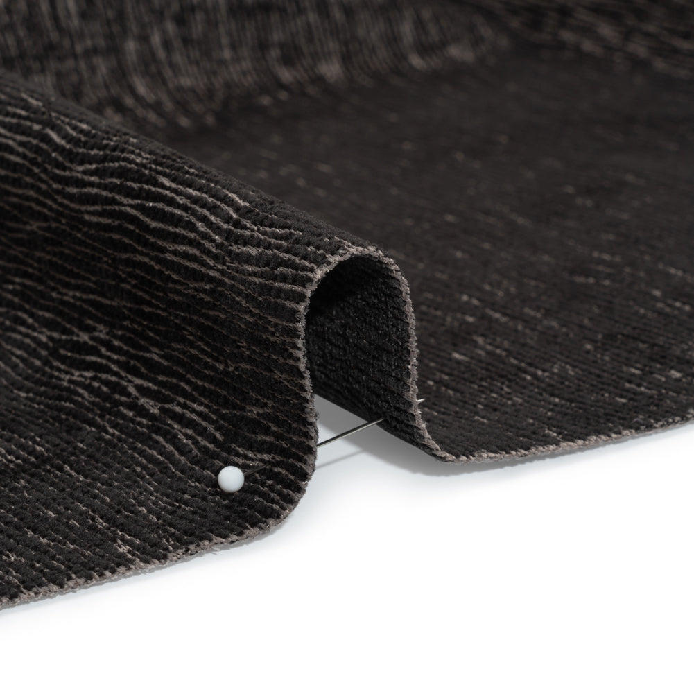 Chenille Upholstery Woven with Latex Backing - Charcoal - Lovell Collection - Joann Fabrics