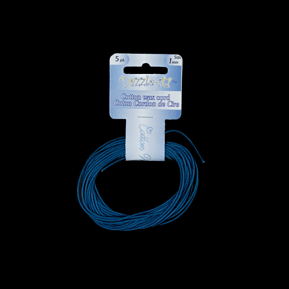 Dazzle-It Denim Cotton Wax Cord - 1mm - Joann Fabrics