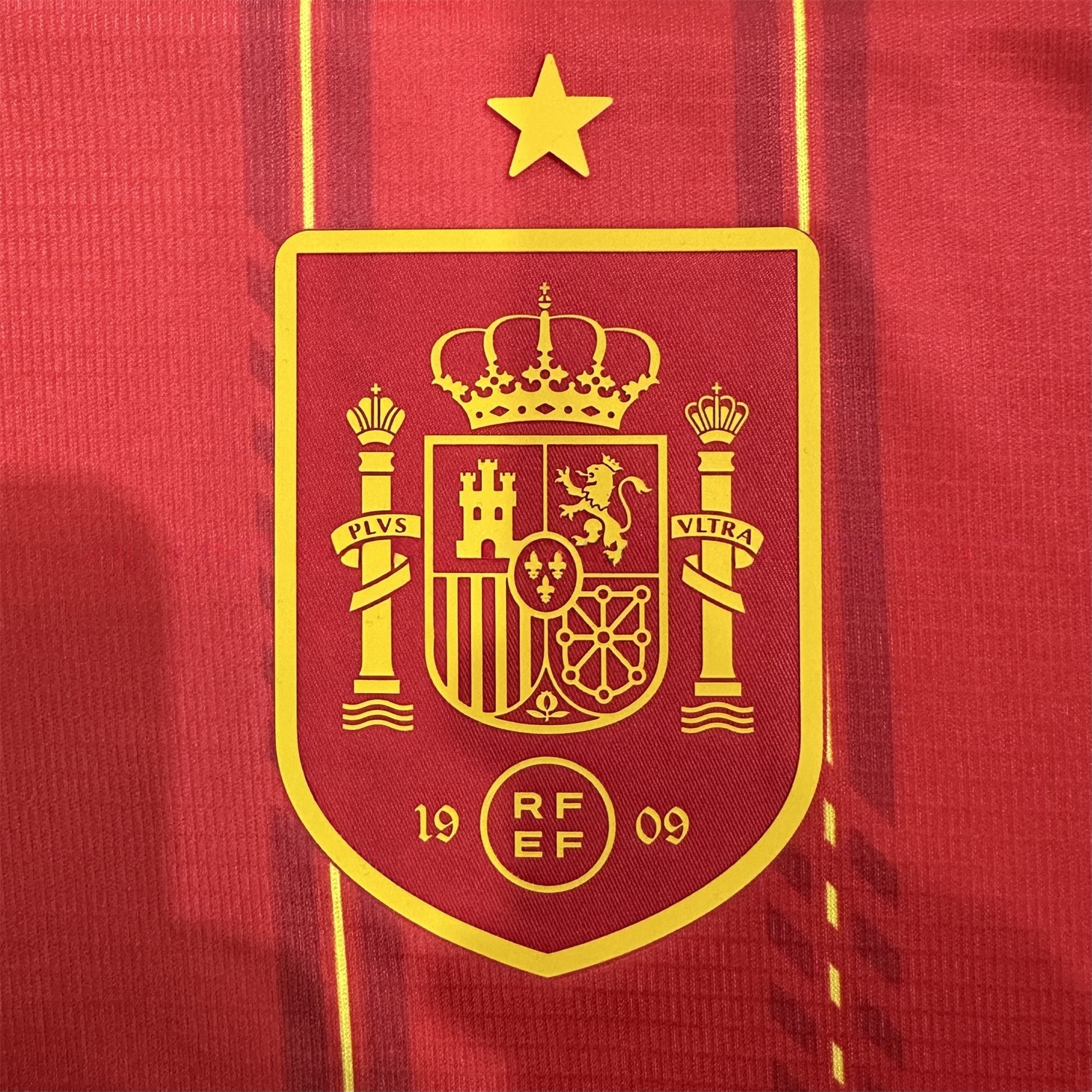 Spain 2026 Home Red Jersey - Fans Version - UnitedFutballJersey
