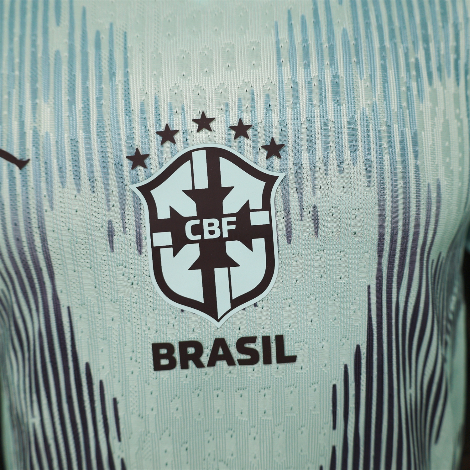 Brazil 2026 Mint Green Goalkeeper Jersey - Player Version - UnitedFutballJersey