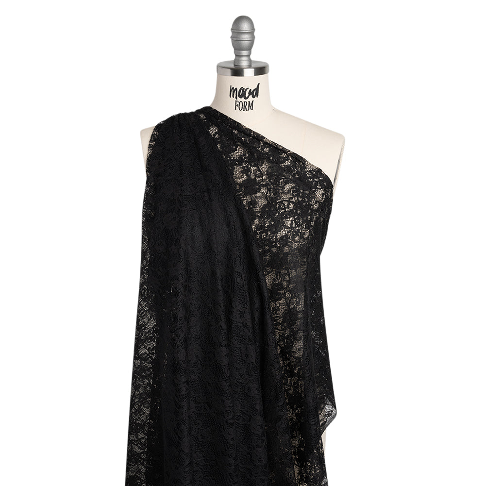 Chantilly Lace - Black Floral Vines - Joann Fabrics
