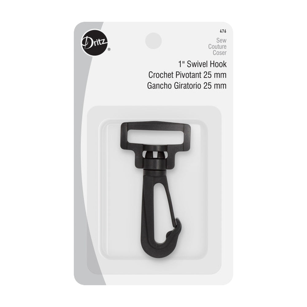 Dritz Swivel Hook - Black - 1