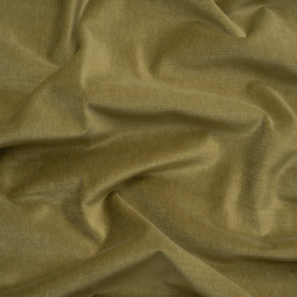 Polyester and Cotton Upholstery Velvet - Citron - Corry Collection - Joann Fabrics