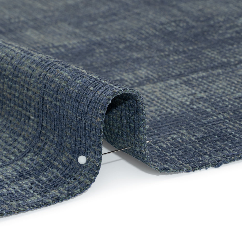 Tweedy Chenille Upholstery Woven - Indigo - Hartsmere Collection - Joann Fabrics