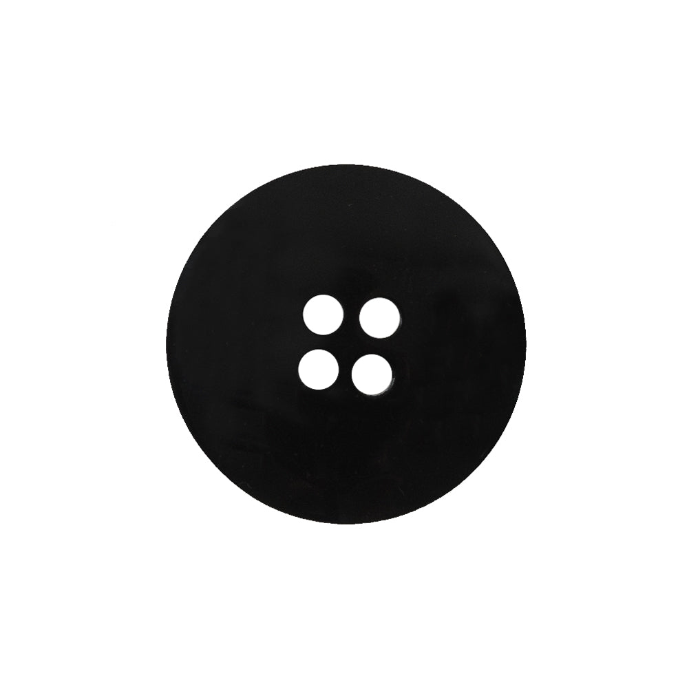 Black Plastic 4-Hole Button - 36L/23mm - Joann Fabrics