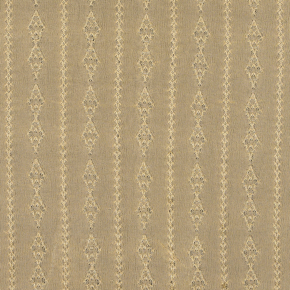 Luminous Gold Pointelle Sweater Knit - Joann Fabrics