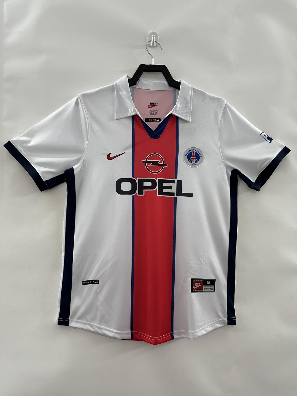 1998/1999 Retro Psg Paris Saint-Germain Away Football Shirt 1:1 Thai Quality