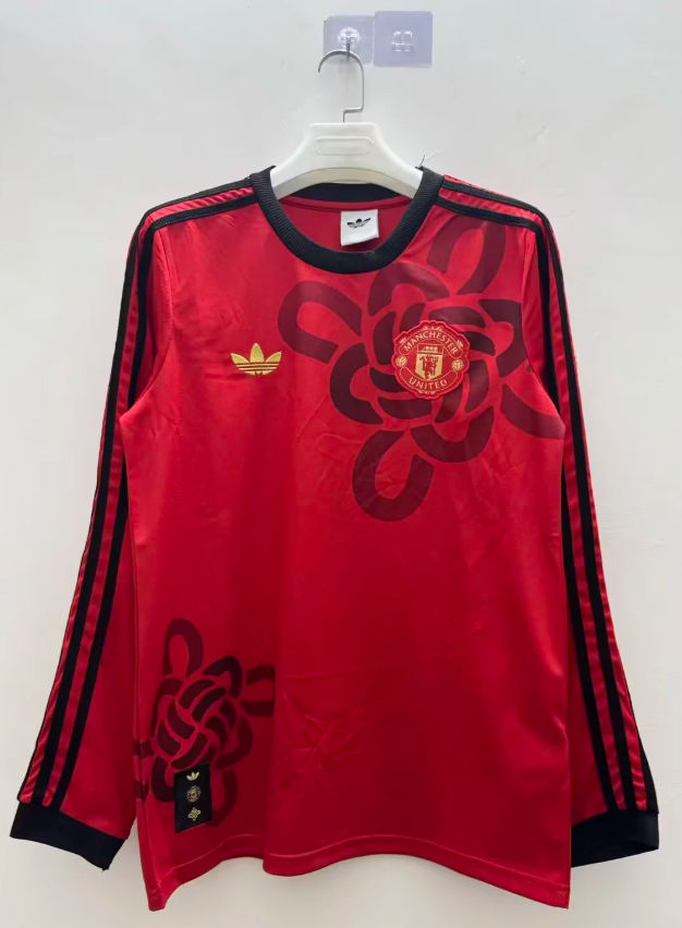 2026/2027 Long Sleeves Manchester United Special Edition Football Jersey 1:1 Thai Quality