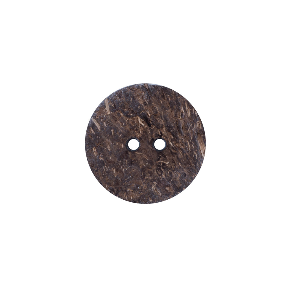 Italian Red, Orange and White Coconut Button - 24L/15mm - Joann Fabrics