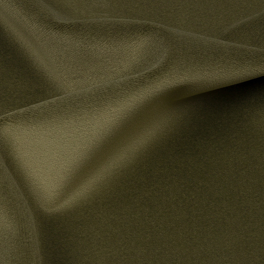 Lush Polyester Drapery Velvet - Olive - British Imported - Joann Fabrics