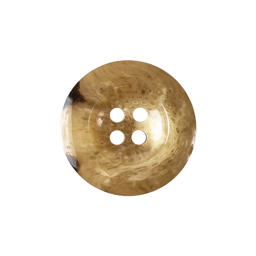 Honey Beige and Tobacco Brown Swirl Deep Well 4-Hole Plastic Button - 36L/23mm - Joann Fabrics