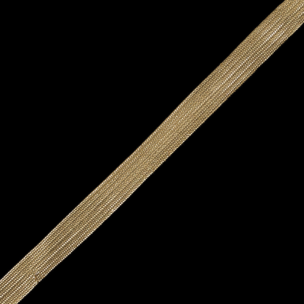 Gold Flat Metallic Braid - 0.5