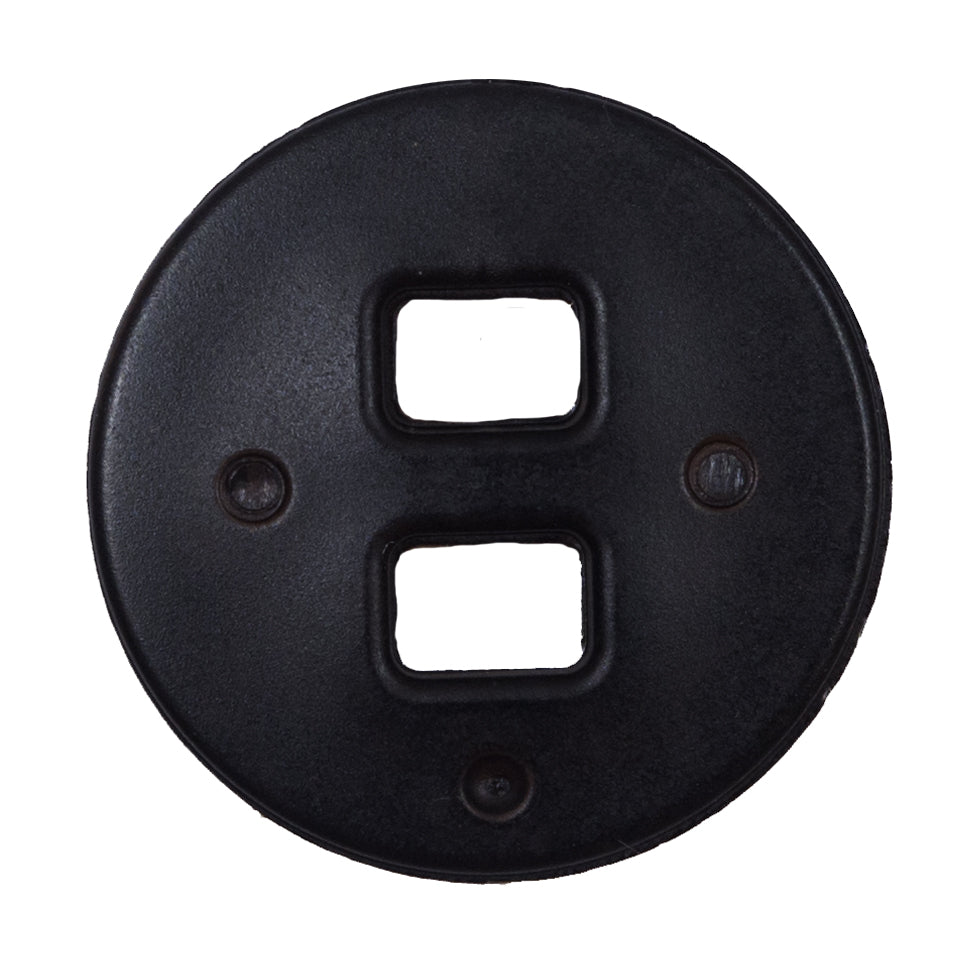 Brown Faux-Leather Plastic Button - 54L/34mm - Joann Fabrics