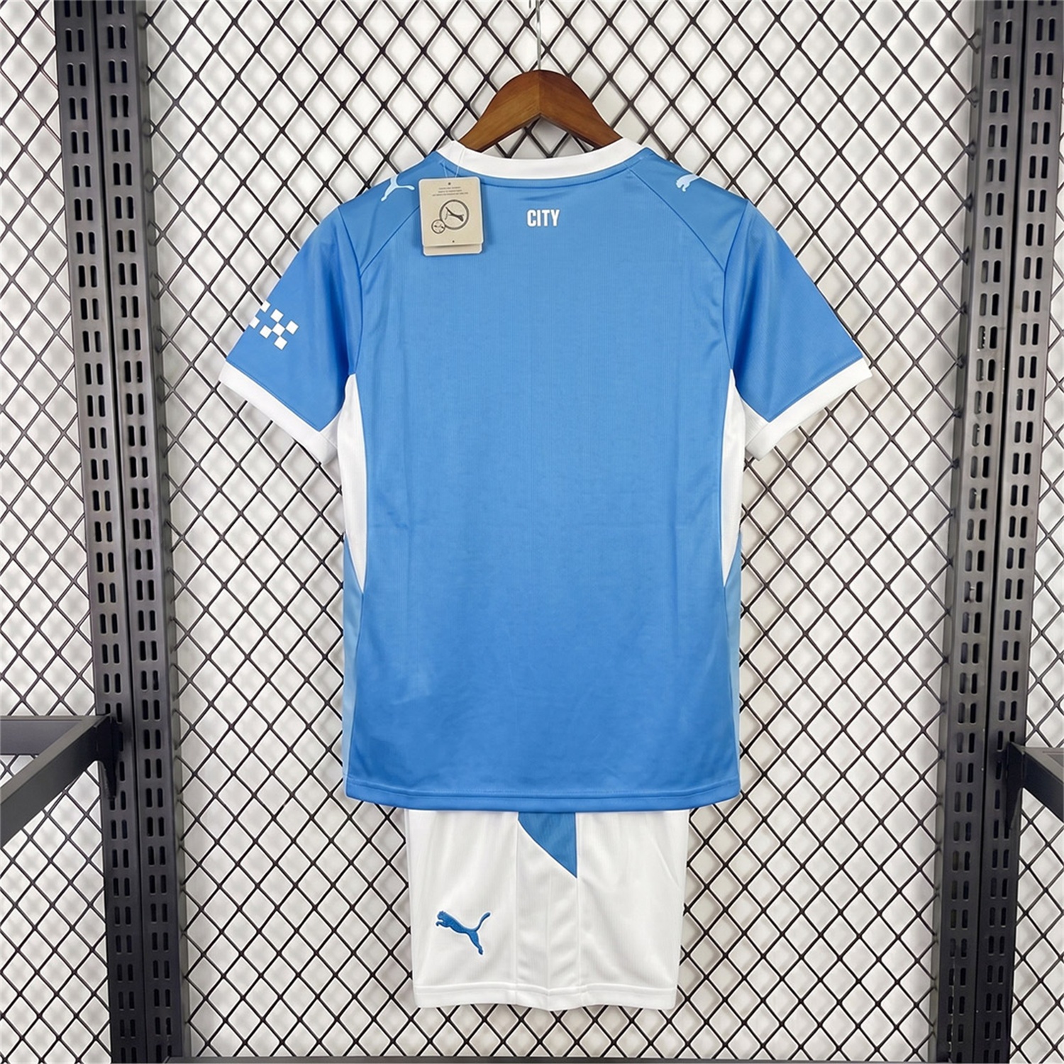 Manchester City 26-27 Home Kids Kit - UnitedFutballJersey