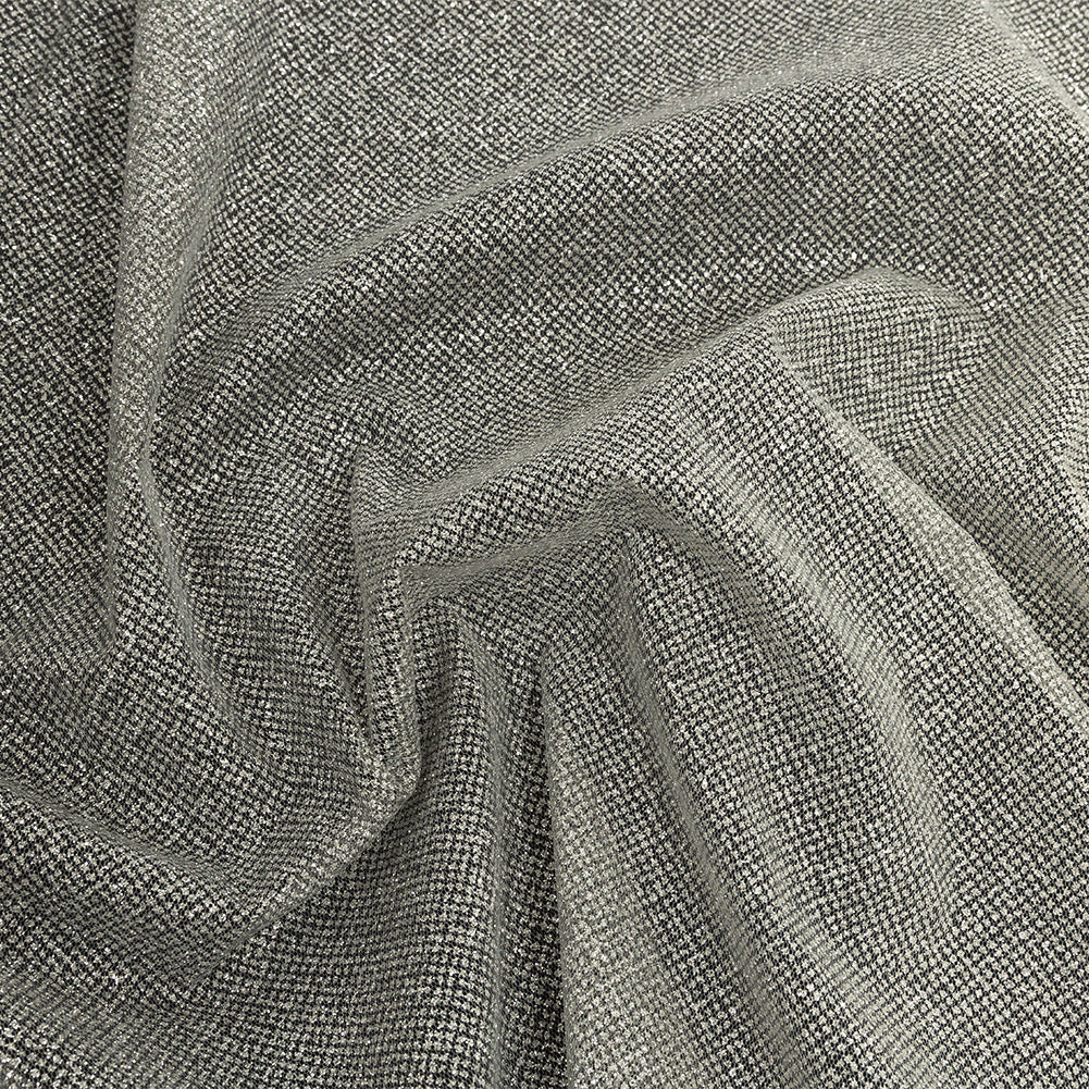 Ombre Tulle with Metallic Platinum Glitter - Black and White - Starlet Collection - Joann Fabrics