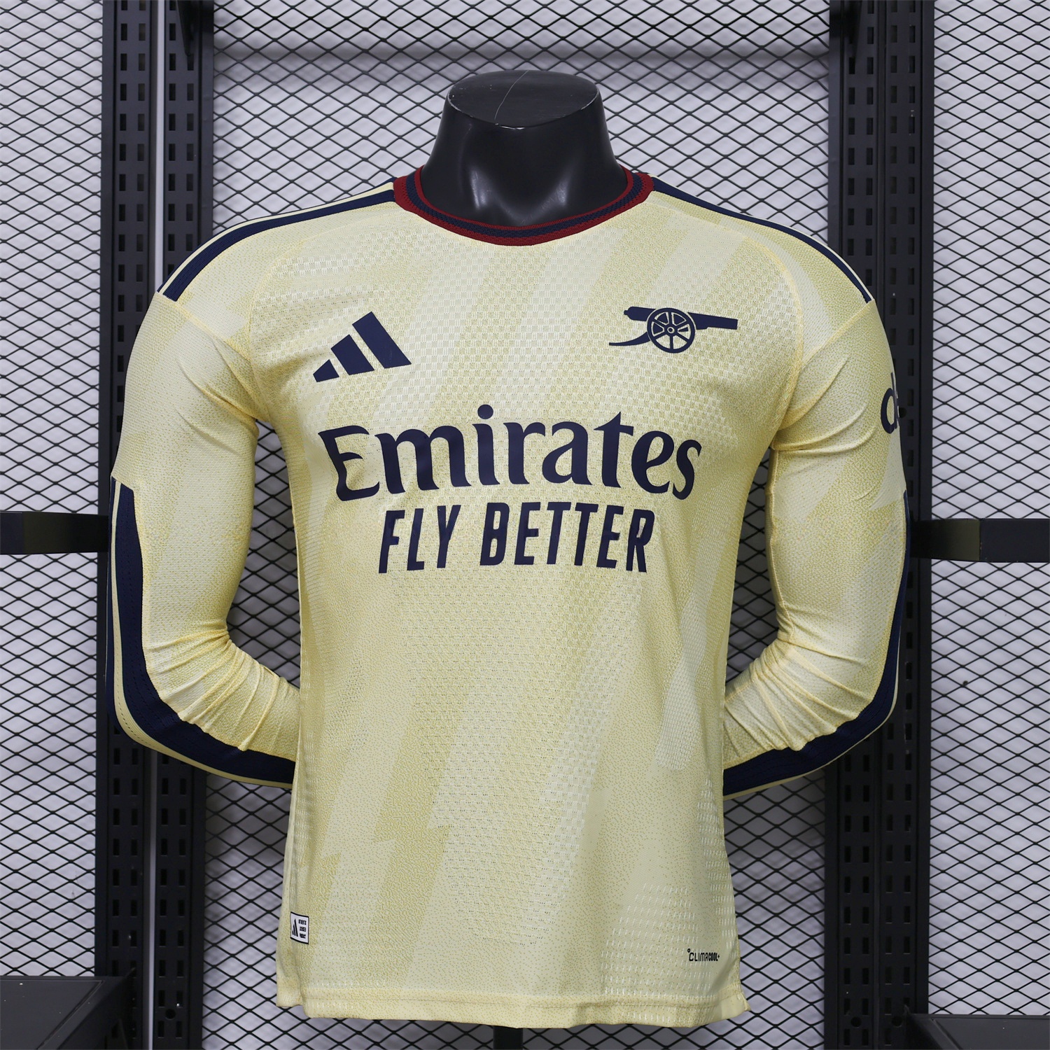 Arsenal 26-27 Third Long Sleeves Jersey - Player Version - UnitedFutballJersey