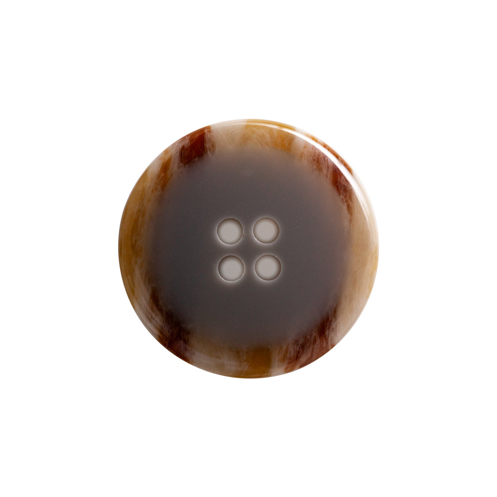 Italian Mourning Dove and Beige Abstract 4-Hole Plastic Button - 36L/23mm - Joann Fabrics