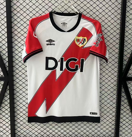 2025/2026 Vallecano Home Football Shirt 1:1 Thai Quality