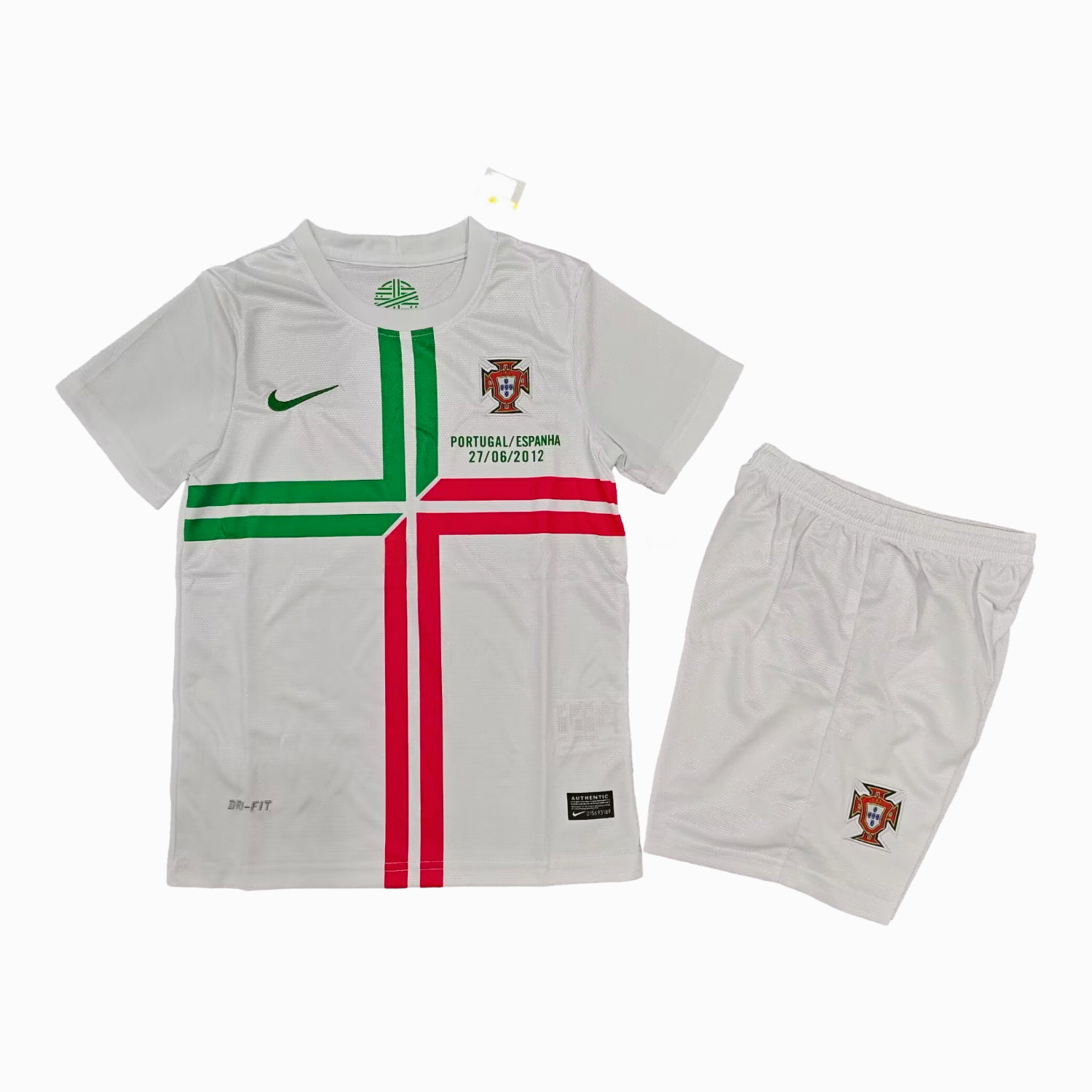 Retro Portugal 2012 Away Kids Kit - UnitedFutballJersey