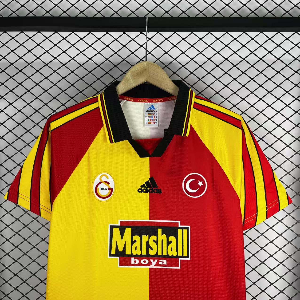 1998/1999 Retro Galatasaray Home Football Shirt 1:1 Thai Quality