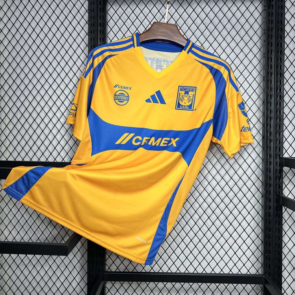 2024/2025 Tigres Home Football Shirt 1:1 Thai Quality