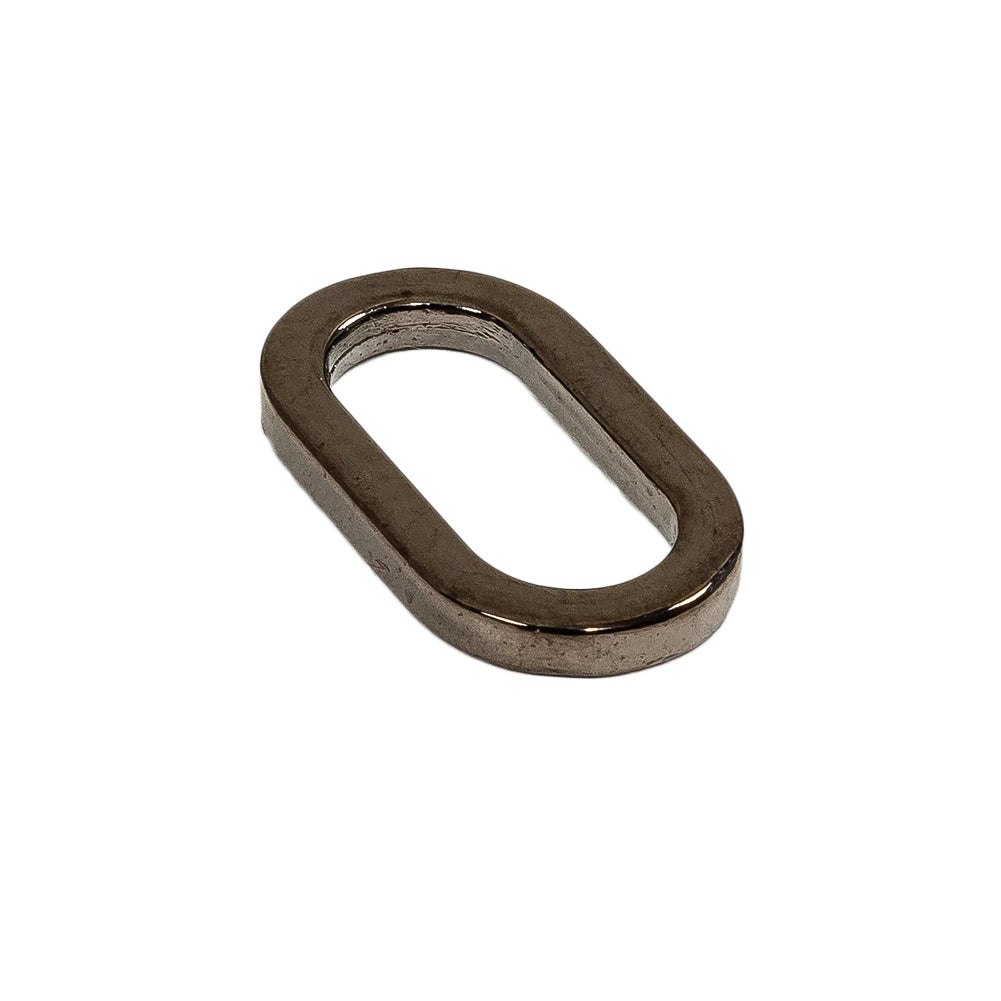 Gunmetal Oval Ring - 1