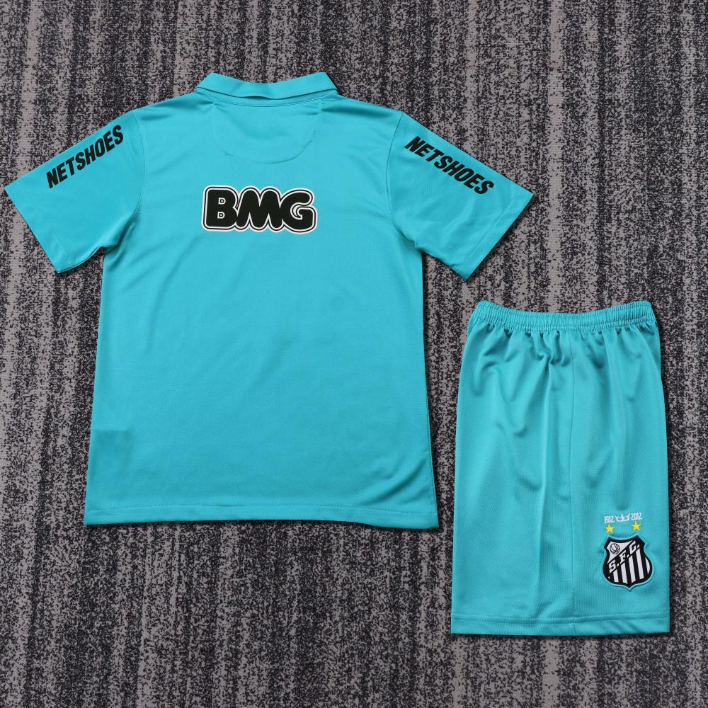 2012/2013 Retro Santos Third Away Football Shirt Kids Size 1:1 Thai Quality