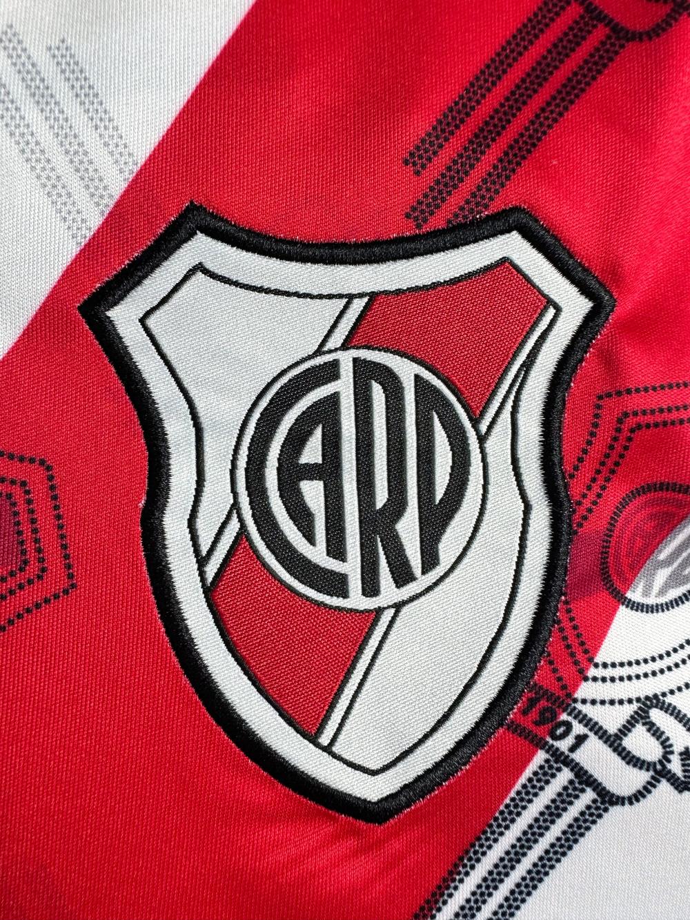 1996-1997 Retro River Plate Home Football Jersey 1:1 Thai Quality