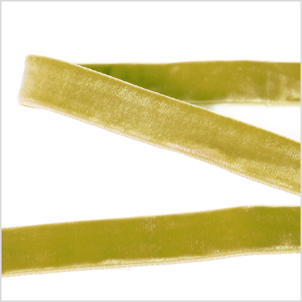 Double Faced Velvet Ribbon Made in Italy - 7/8