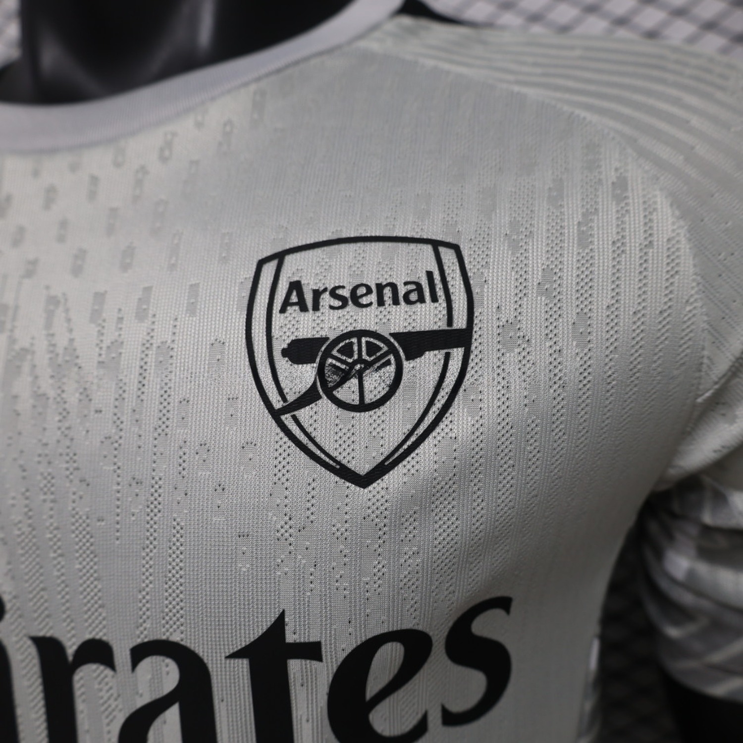Arsenal 26-27 Goalkeeper Grey White Jersey - Player Version - UnitedFutballJersey