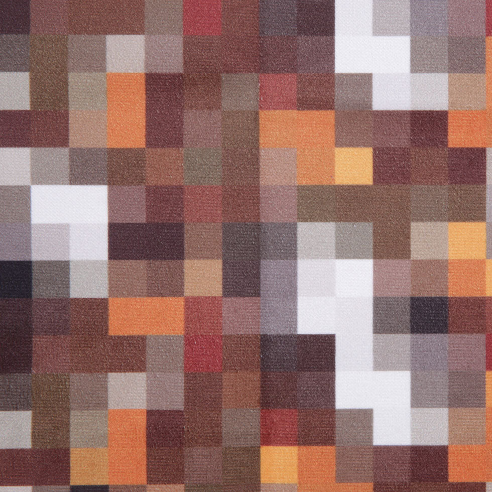 Orange Geometric Upholstery Velvet - Joann Fabrics