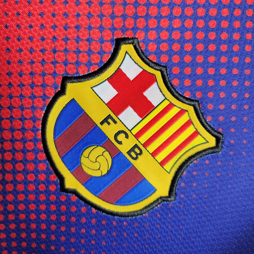 2012-2013 Retro Barcelona Home Jersey