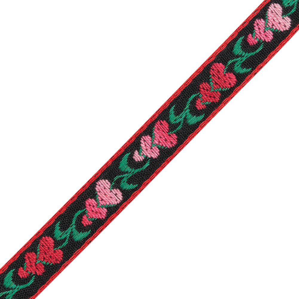 Cotton Jacquard Ribbon - 0.5