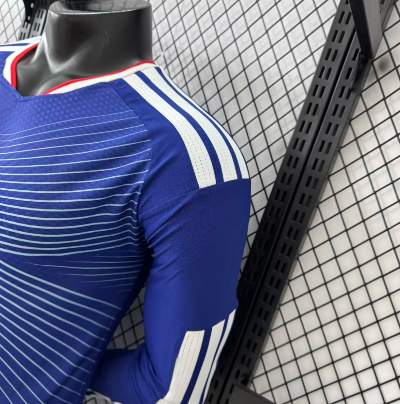 2026 Long Sleeve Player Version Japan Home Football Jersey 1:1 Thai Quality