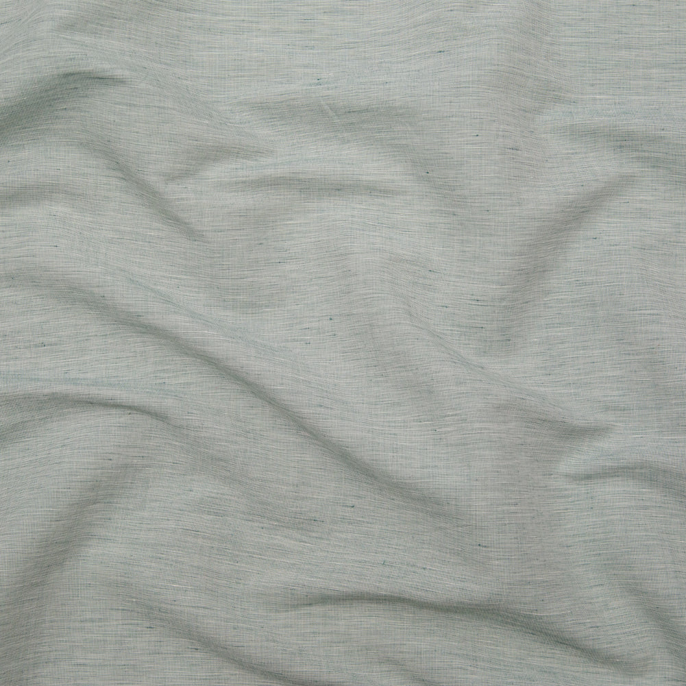 Italian Ocean Wave and White Striated Lightweight Linen Woven - Joann Fabrics