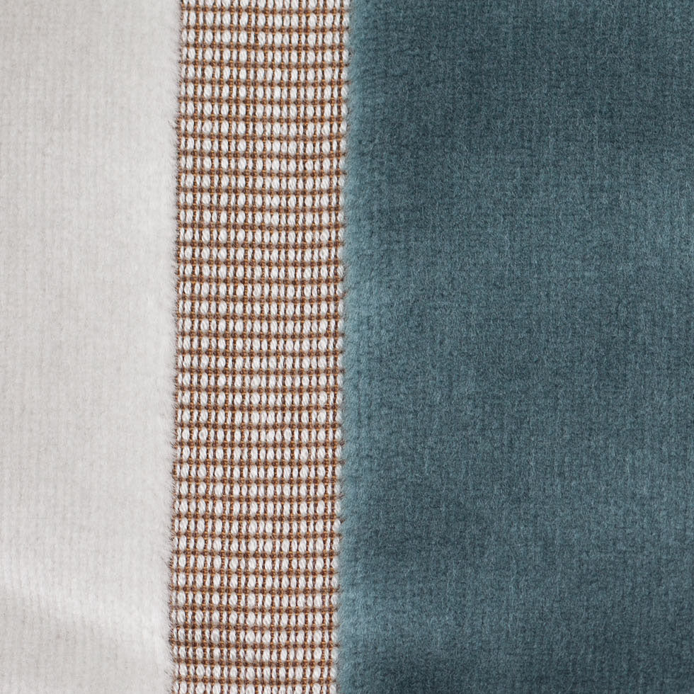 Blue/Gray Striped Velvet - Joann Fabrics