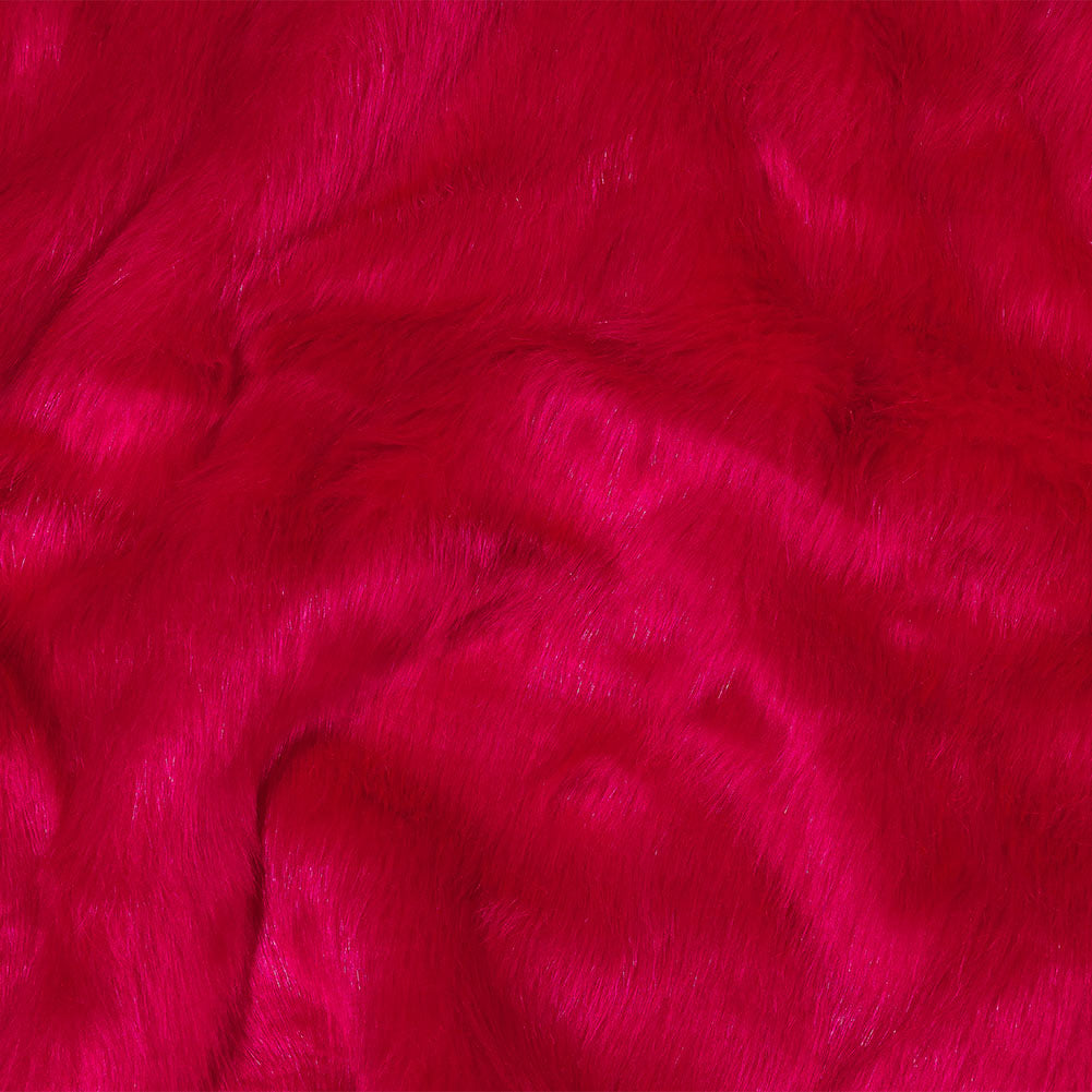 Hot Magenta Luxury Faux Fur - Joann Fabrics
