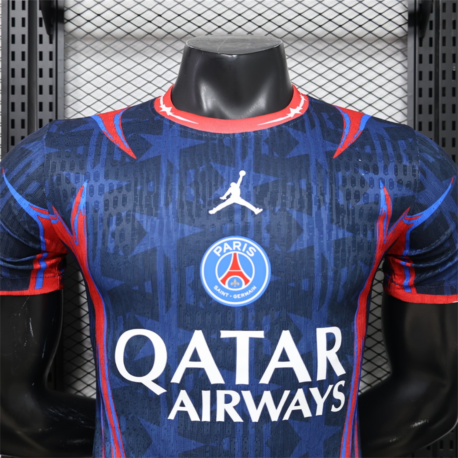 Paris Saint-Germain PSG 26-27 Blue Star Pattern Special Jersey - Player Version - UnitedFutballJersey