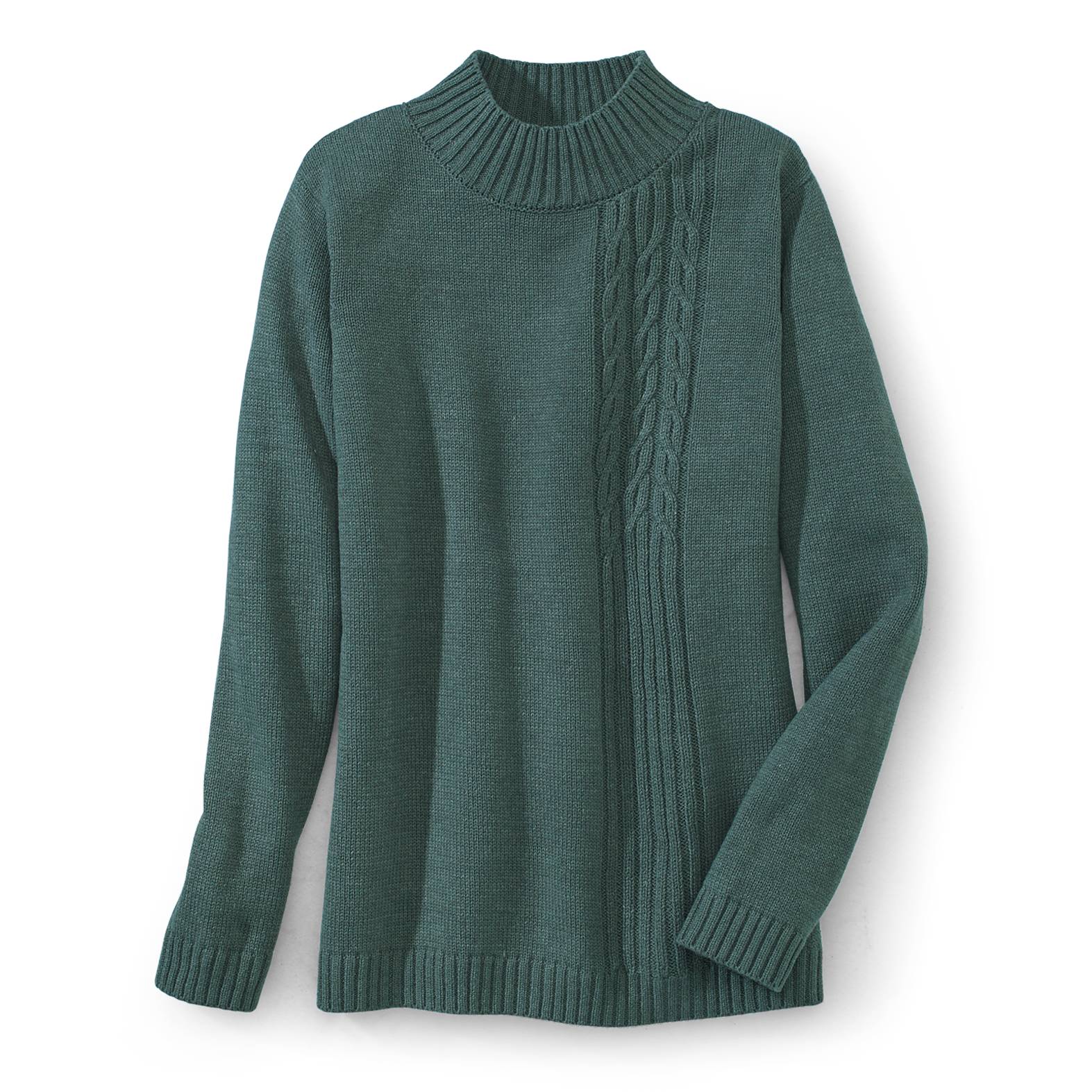 Asymmetric Cable Sweater - Northstyle Catalog