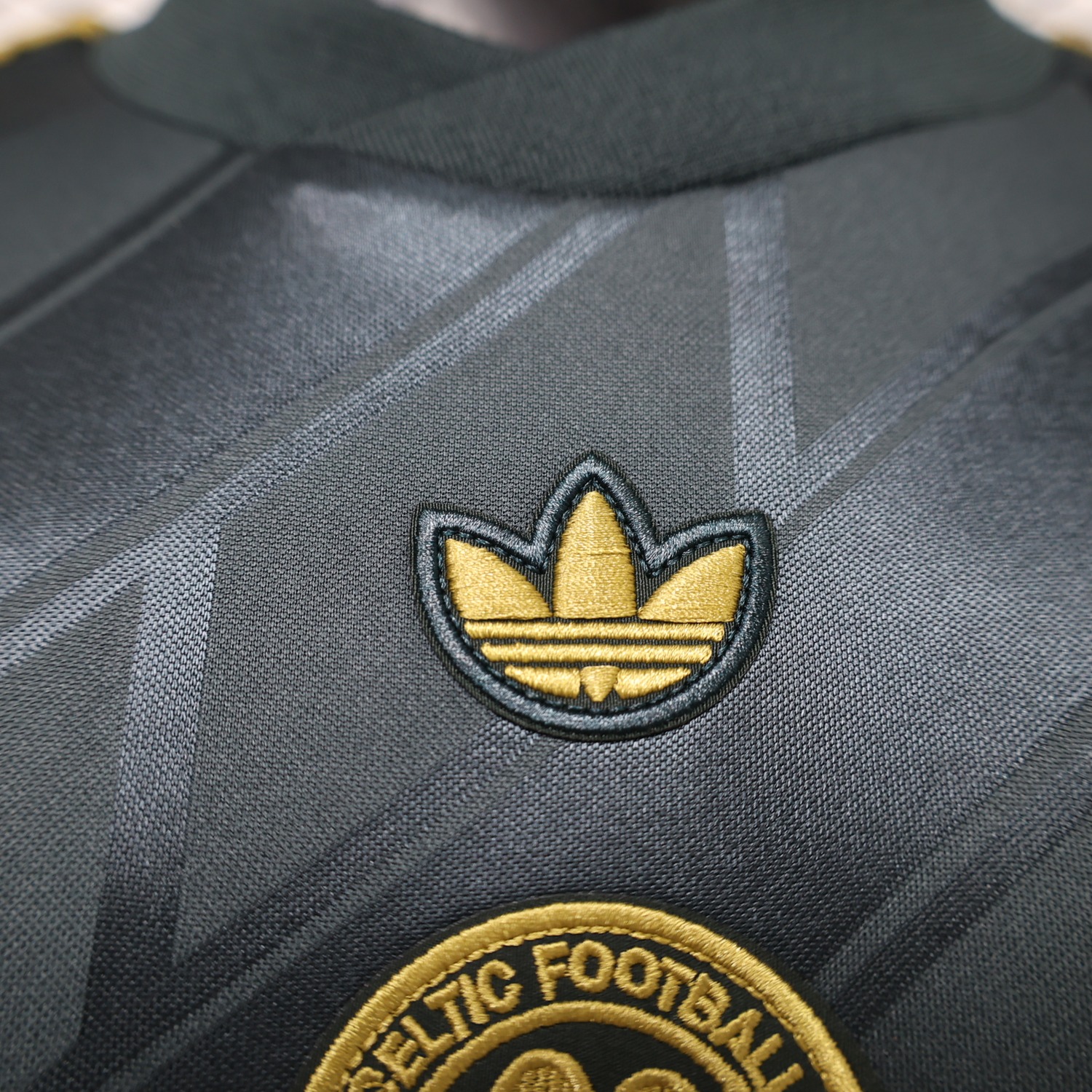 Celtic 26-27 Dark Green Gold Retro Style Casual Jersey - Player Version - UnitedFutballJersey