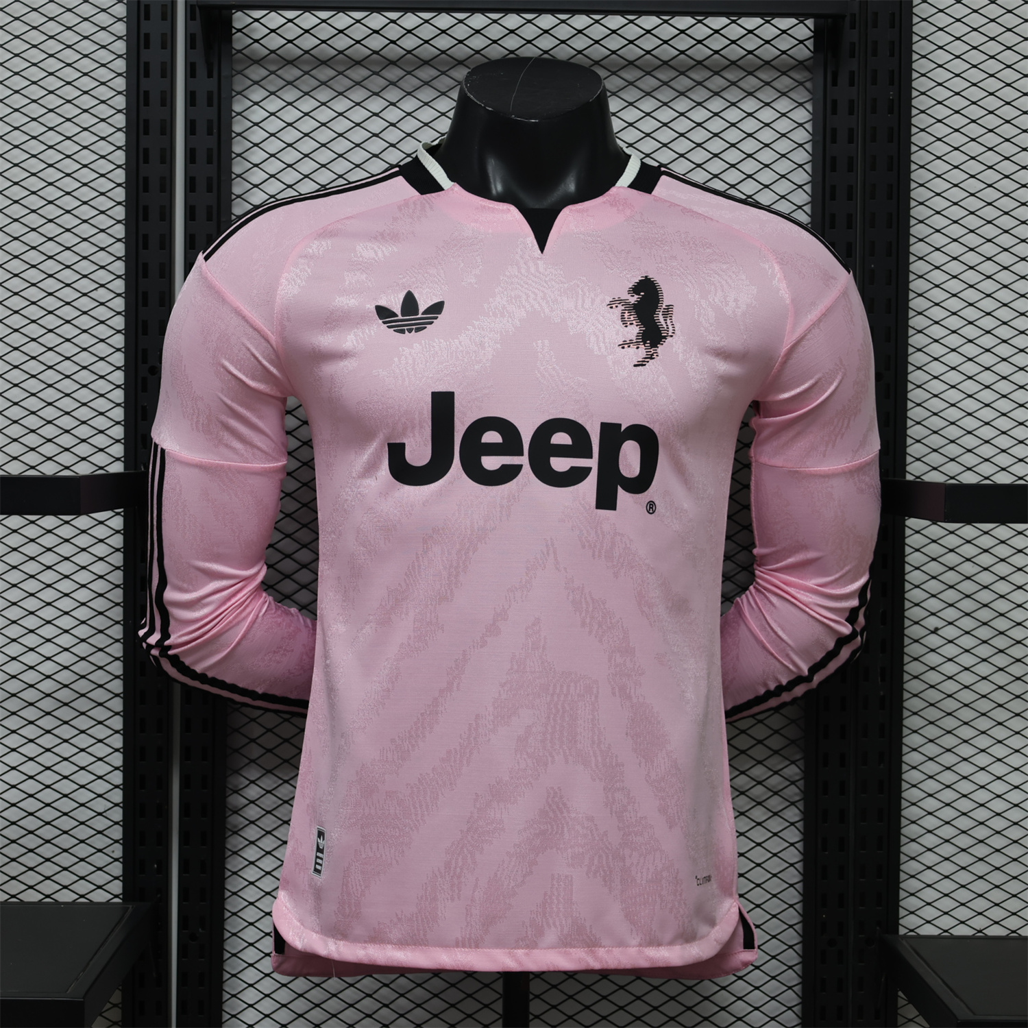 Juventus 26-27 Away With Sponsors Long Sleeves Jersey - Player Version - UnitedFutballJersey
