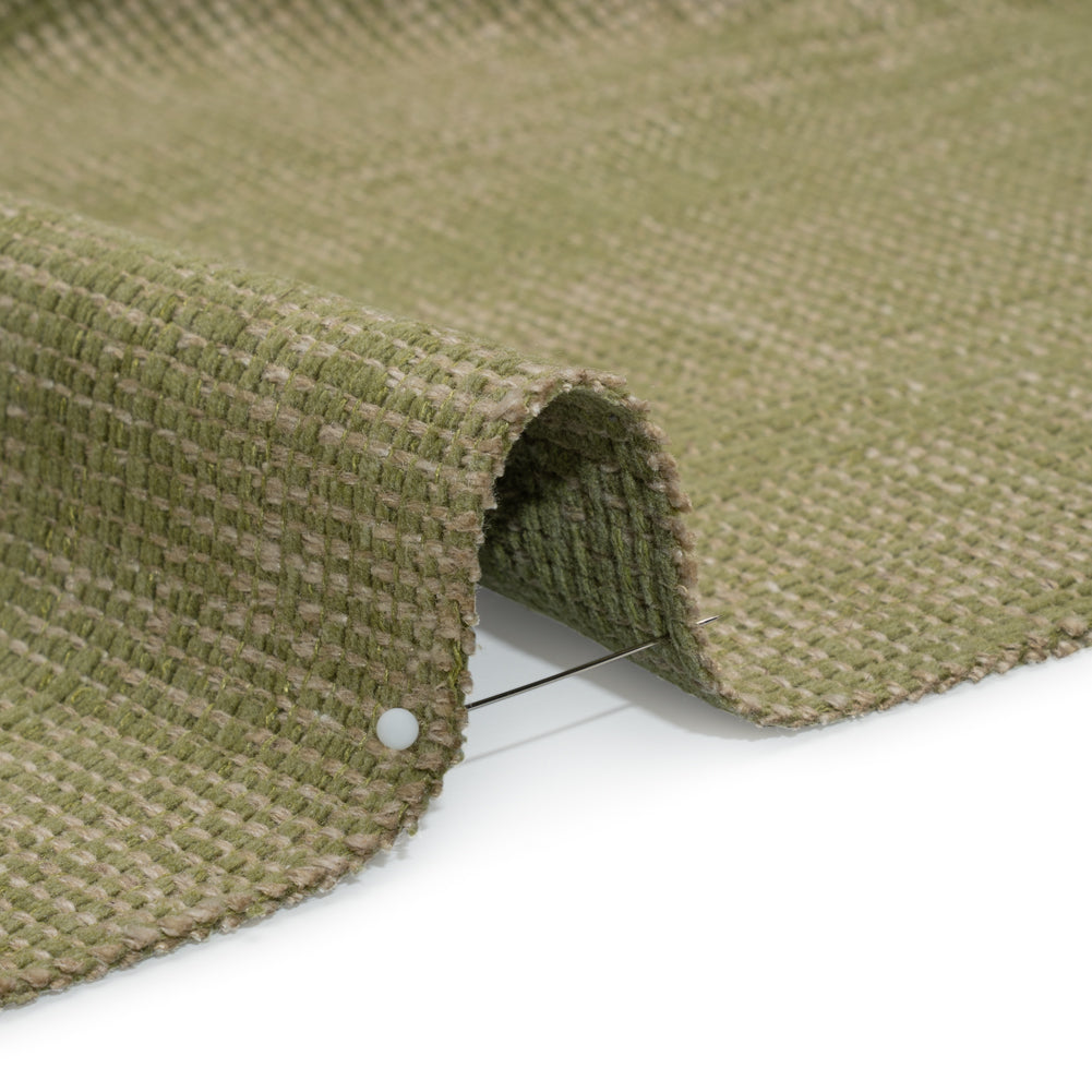 Tweedy Chenille Upholstery Woven - Moss - Hartsmere Collection - Joann Fabrics