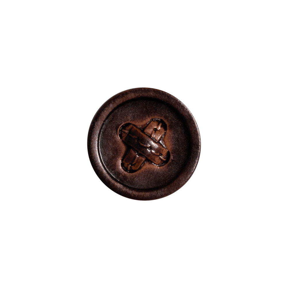 Brown Cross Stitch Plastic Shank Back Button - 24L/15mm - Joann Fabrics