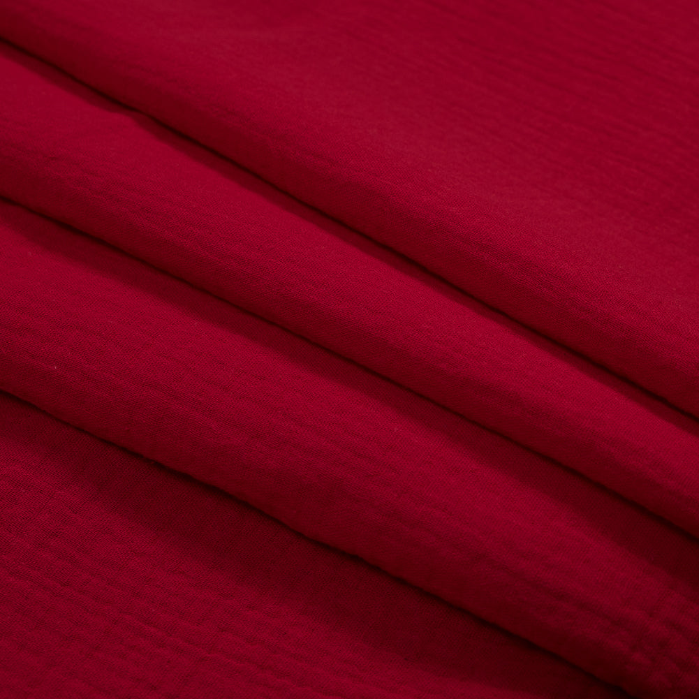 Double Cotton Gauze - True Red - Talamanca Collection - Joann Fabrics