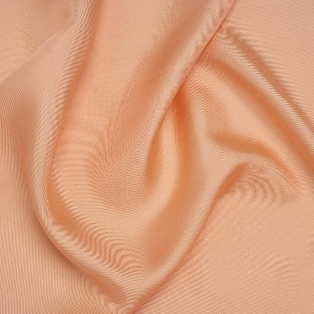 Silk Twill - Peach Pink - Famous Australian Designer Deadstock - Joann Fabrics