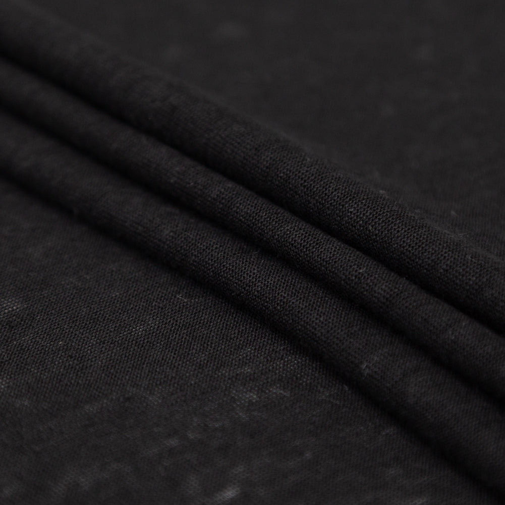 Linen Knit - Black - Castello Collection - Joann Fabrics