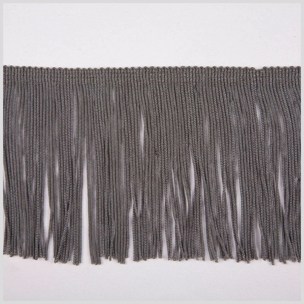 Pewter Chainette Fringe - 4