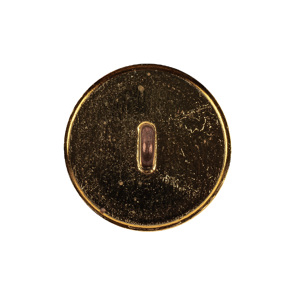 Italian Copper Coin Floral Shank Back Button - 36L/23mm - Joann Fabrics