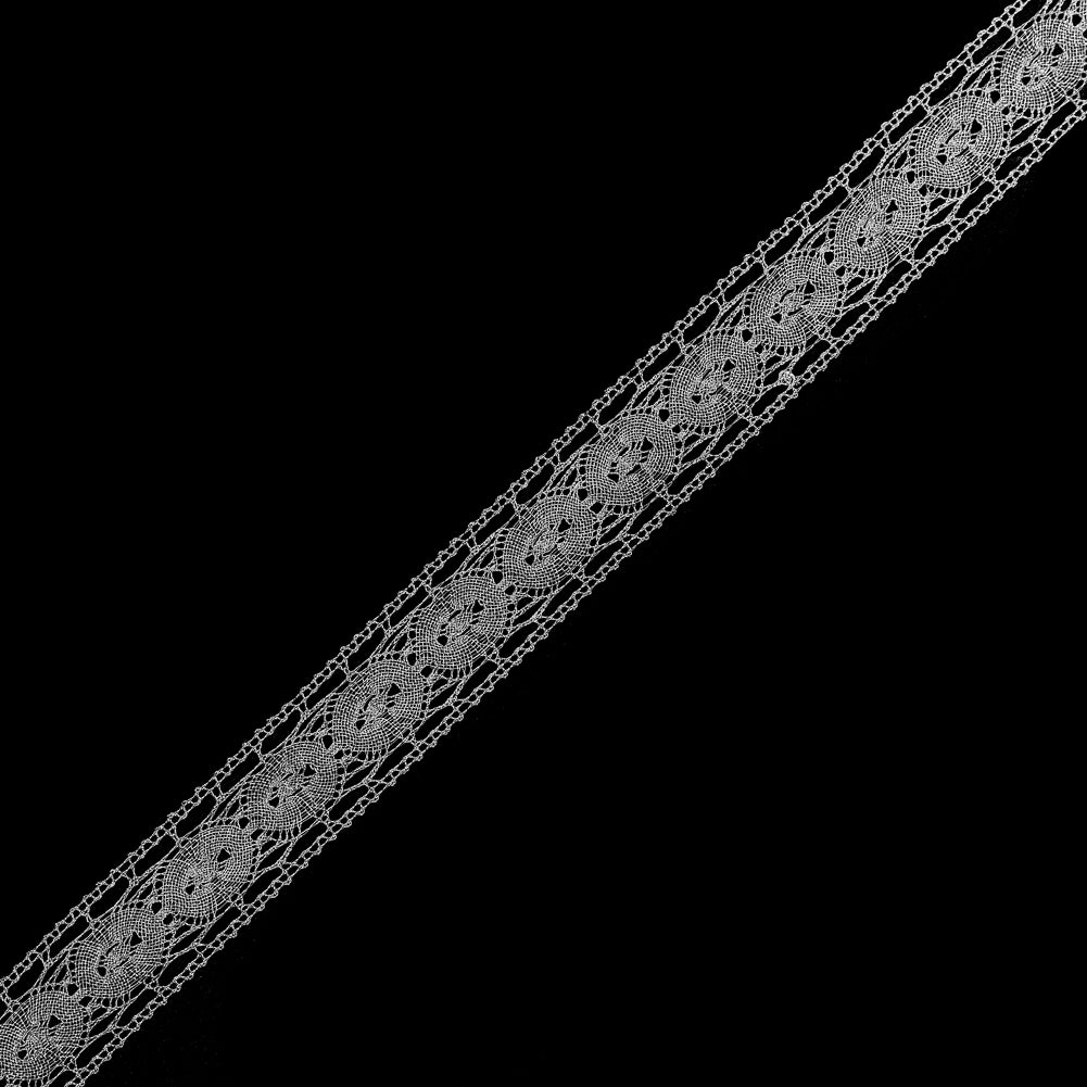 Silver European Metallic Trim - 1.125