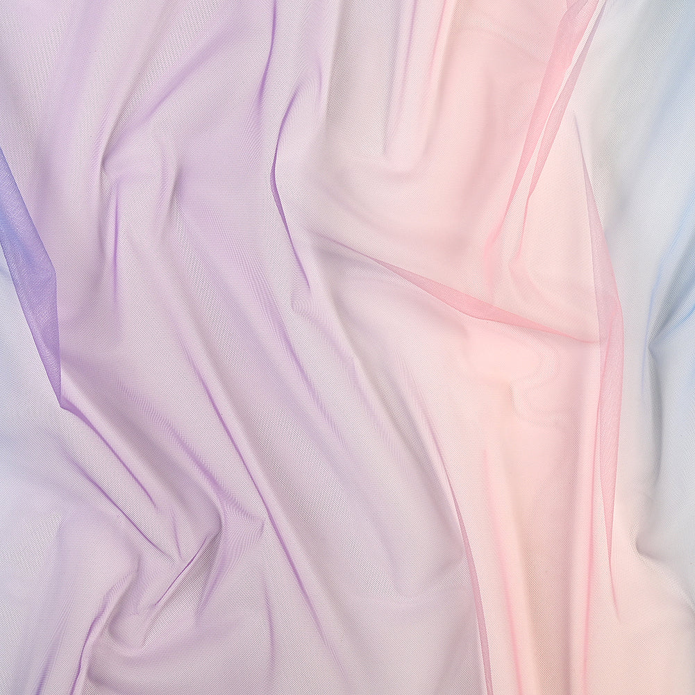 Ombre Shadow Tulle - English Lavender, Pink and Blue - Joann Fabrics